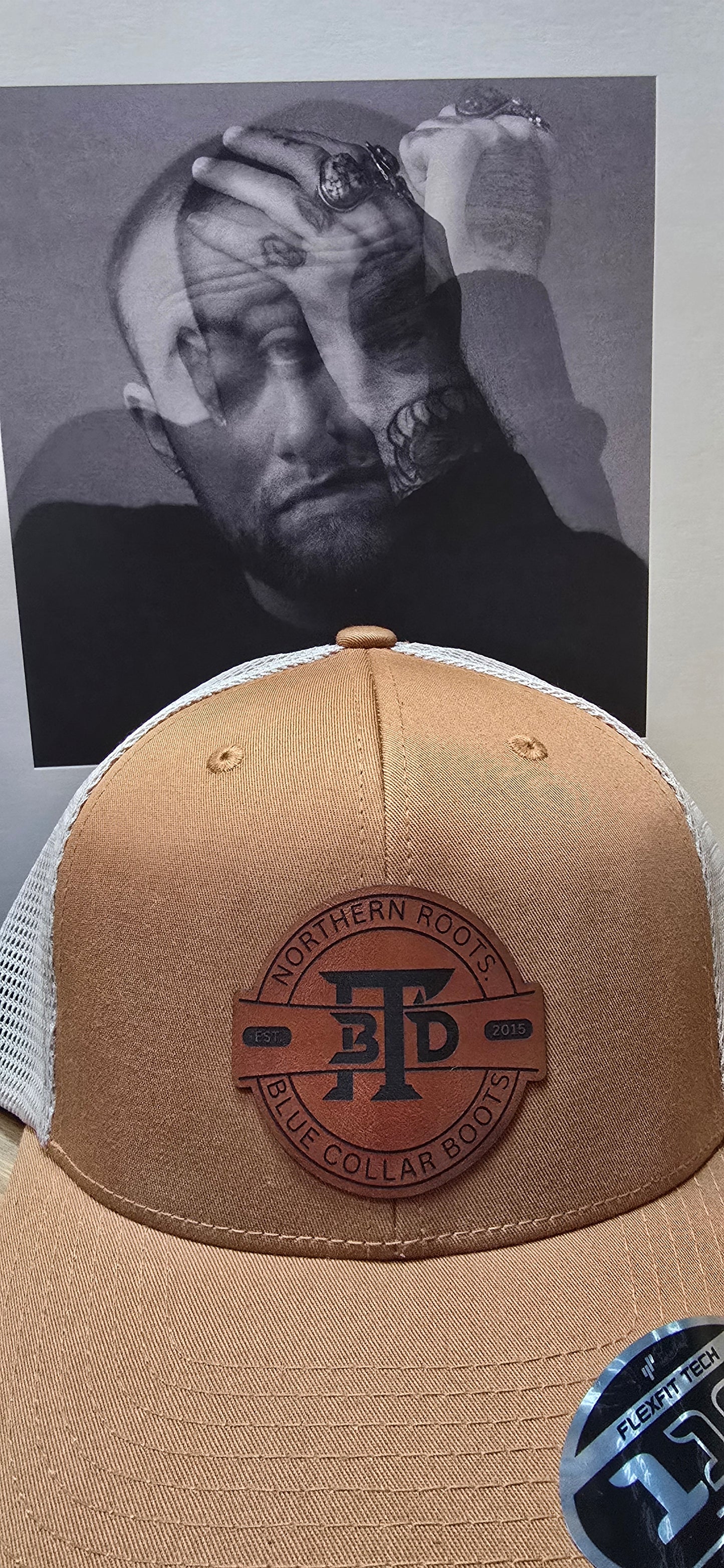 NRBB Brown/Tan Trucker