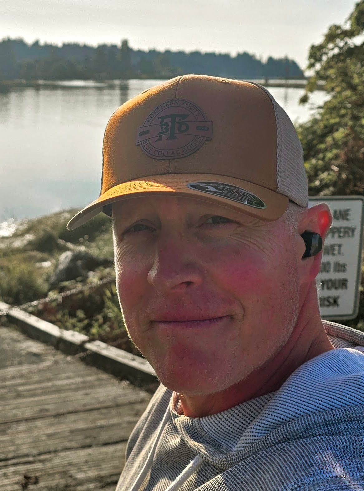 NRBB Brown/Tan Trucker