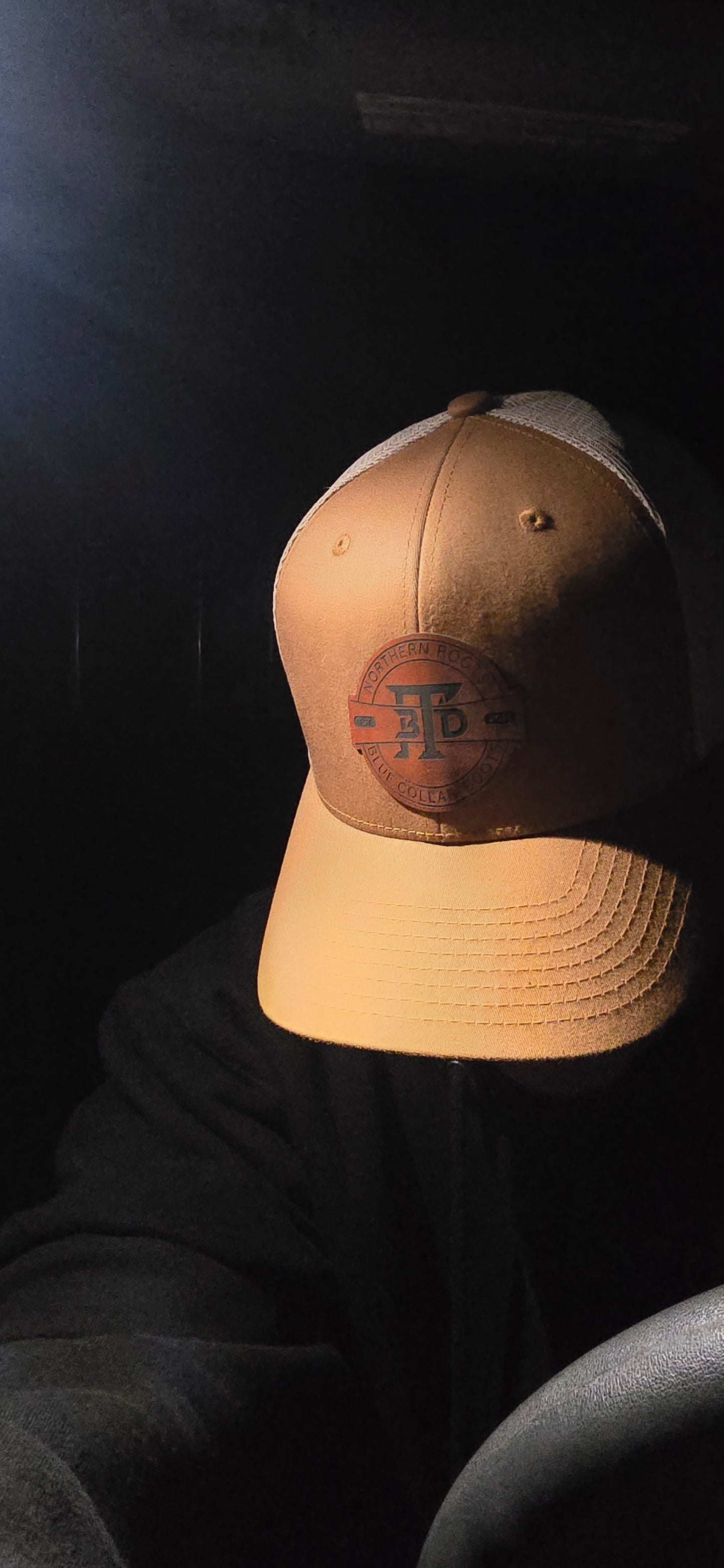 NRBB Brown/Tan Trucker