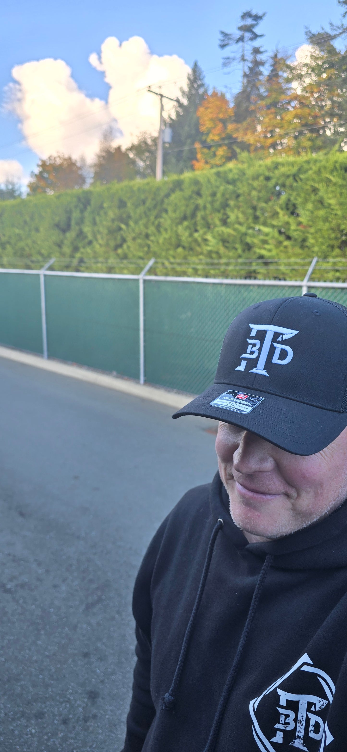 Black TDB Trucker Hat