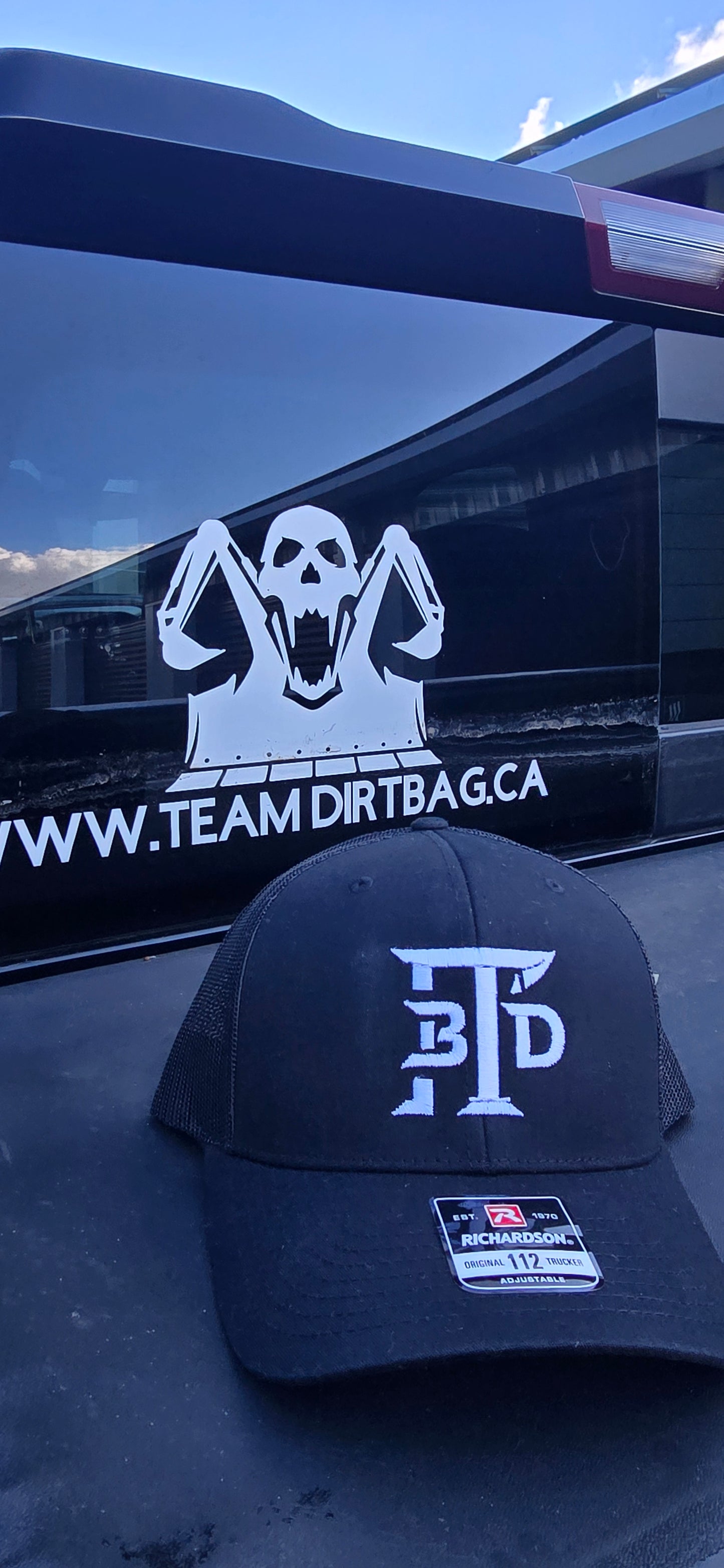 Black TDB Trucker Hat