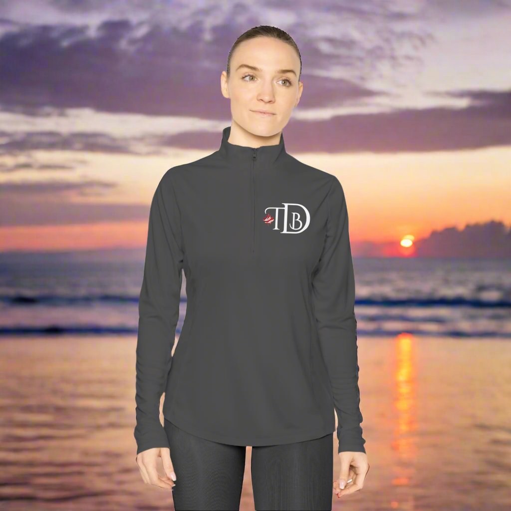 Ladies Quarter-Zip Pullover