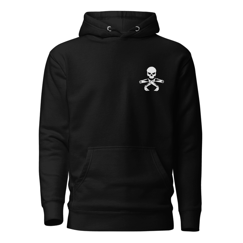 Not Perfect Skull Hoodie