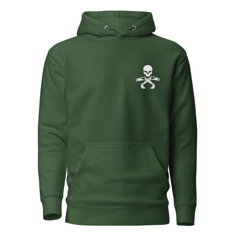 Not Perfect Skull Hoodie
