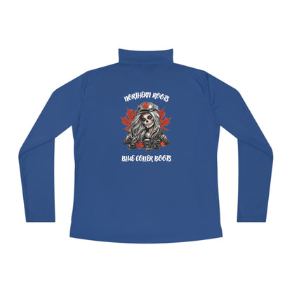 Ladies Quarter-Zip Pullover