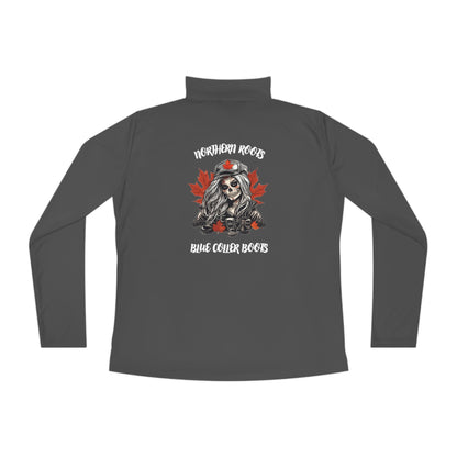 Ladies Quarter-Zip Pullover