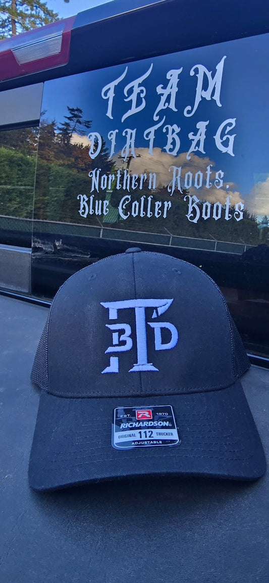Black TDB Trucker Hat