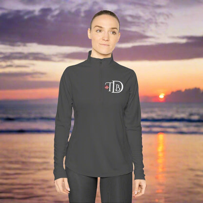 Ladies Quarter-Zip Pullover