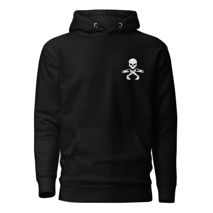 Not Perfect Skull Hoodie