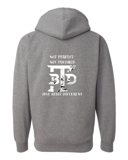 Not Perfect Skull Hoodie