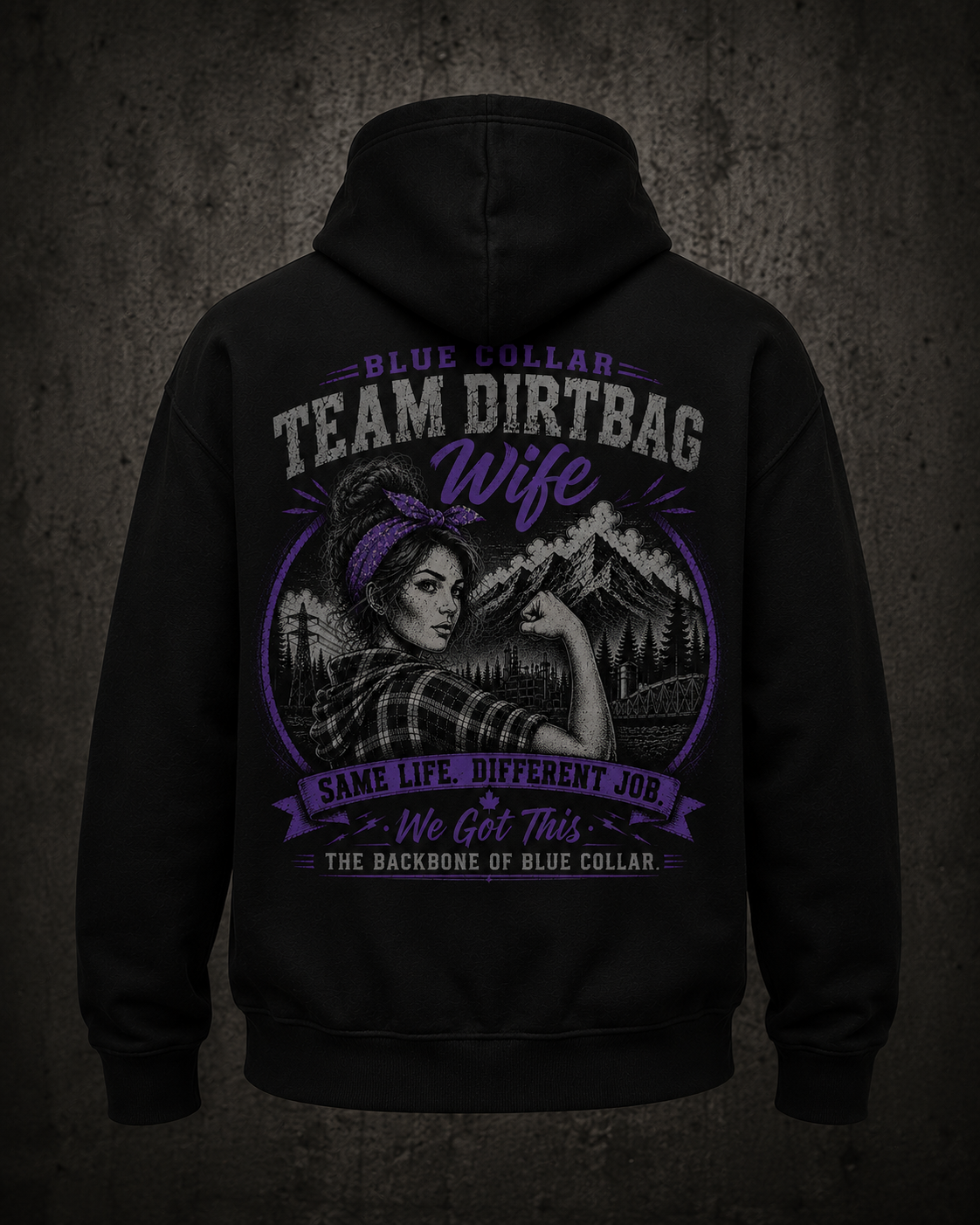 Blue Collar Wife Hoodie