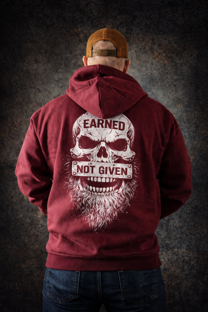 Earned Not Given Special Burgundy